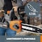 Worx 20V Power Share 10 in. Cordless Chainsaw with Auto-Tension, Tool Only WG322.9 - alternate 5